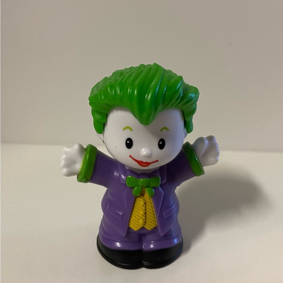 Fisher Price Little People Joker Figure & Vehicle Set DC Super Friends Toy & Car - Picture 6 of 13